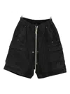 Rick Owens Drkshdw Cargo-pocket Drawstring Shorts In Black