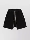 Rick Owens Drkshdw Cargo Pocket Knee Length Shorts With Side Pockets