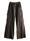 Rick Owens Drkshdw Cargo-pocket Trousers In Brown