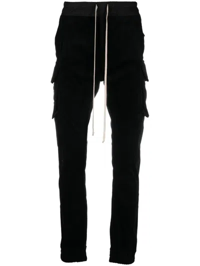 RICK OWENS DRKSHDW CARGO-POCKET TROUSERS