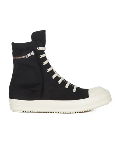 Rick Owens Drkshdw Porterville Cargo Sneakers In Black