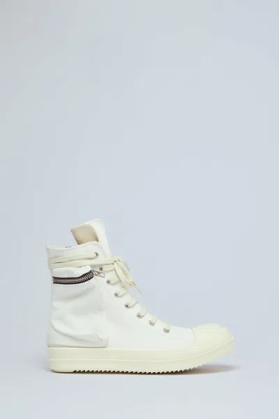 Rick Owens Drkshdw Cargo Sneakers In Neutral