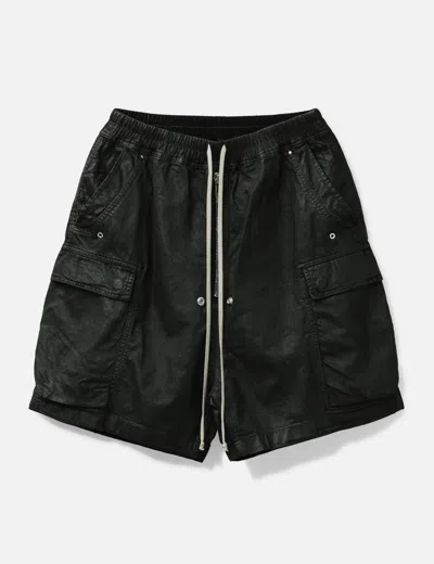 Rick Owens Drkshdw Cargobela Shorts In Black