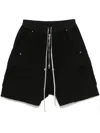 Rick Owens Drkshdw Cargobela Shorts In Black