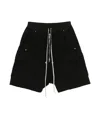 Rick Owens Drkshdw Cargobela Shorts In Black