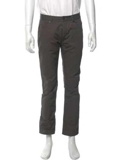 Pre-owned Rick Owens Drkshdw Chinos In Gray