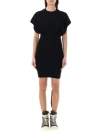Rick Owens Drkshdw Drkshdw By Rick Owens Woman Mini Dress Black Size M Cotton In Black