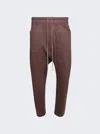 Rick Owens Drkshdw Classic Cargo Drawstring Sweatpants In Pink
