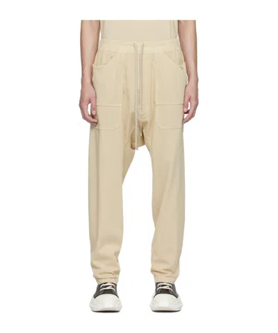 Rick Owens Drkshdw Classic Cargo Rope Sweatpants In Gray