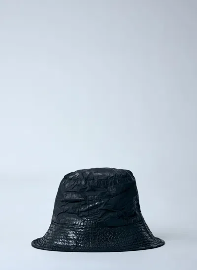 RICK OWENS DRKSHDW COATED BUCKET HAT