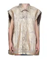 Rick Owens Drkshdw Coated Gilet