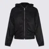 Rick Owens Drkshdw Insulated Jackets With Hood And Pockets In Black