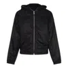 Rick Owens Drkshdw Insulated Jackets With Hood And Pockets In Multi