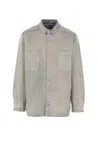 Rick Owens Drkshdw Outerwears In Gray