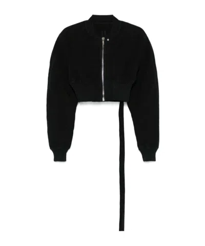 Rick Owens Drkshdw Collage Bomber Jacket In Black