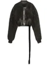 Rick Owens Drkshdw Collage Bomber Jacket In Black