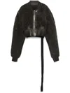 Rick Owens Drkshdw Collage Bomber Jacket In Grey