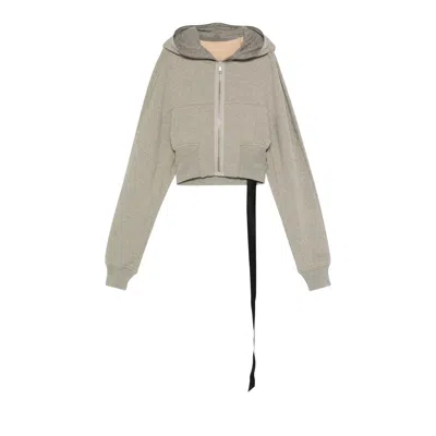 Pre-owned Rick Owens Drkshdw Collage Gimp Hoodie 'melange Grey' | Women's Size S In Gray