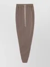 Rick Owens Drkshdw Column Skirt With Rear Slit And Pockets
