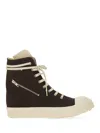 Rick Owens Drkshdw Drkshdw By Rick Owens "concordians Cargo Sneaks" Sneaker In Gray