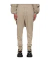 Rick Owens Drkshdw Taupe Concordians Drawstring Sweatpants In Brown