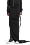 Rick Owens Drkshdw Concordians Edfu Long Skirt In Black