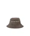 Rick Owens Drkshdw Concordians Gilligan Fisherman's Hat In Brown