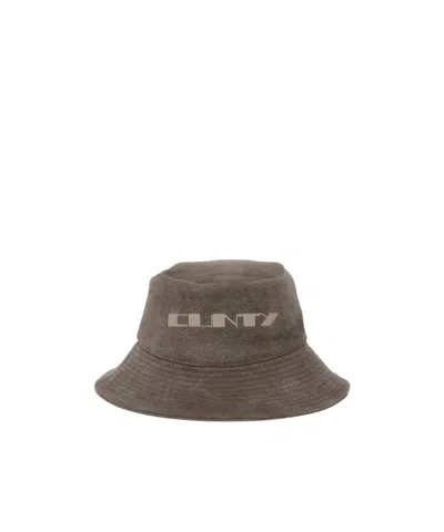 Rick Owens Drkshdw Concordians Gilligan Fisherman's Hat In Brown