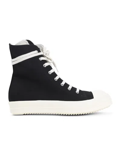 Rick Owens Drkshdw Concordians High-top Sneaks In Black