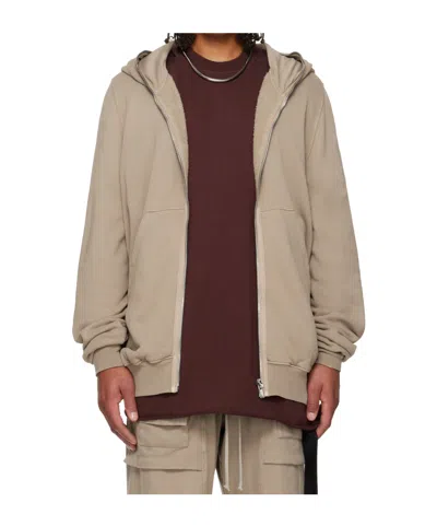 RICK OWENS DRKSHDW CONCORDIANS JUMBO ZIP-UP HOODIE
