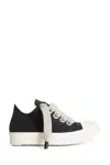 Rick Owens Drkshdw Concordians Jumbolace Low Sneaks In Black