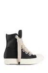 Rick Owens Drkshdw Concordians Jumbolace Low Sneaks In Black