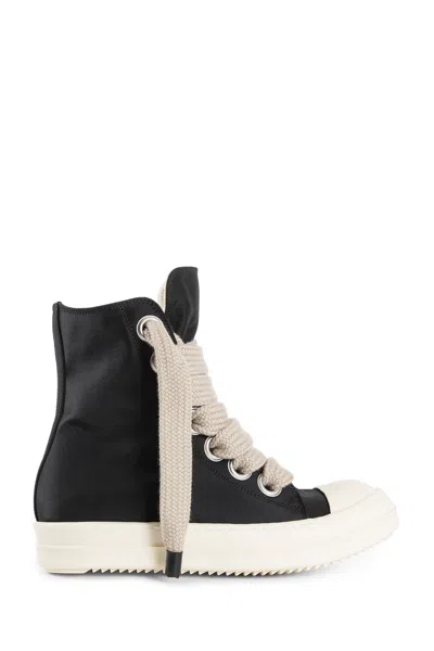 Rick Owens Drkshdw Concordians Jumbolace Low Sneaks In Black