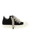 Rick Owens Drkshdw Concordians Jumbolace Low Sneaks In Black
