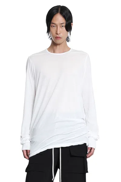 Rick Owens Drkshdw Concordians Level Long Sleeve T In White
