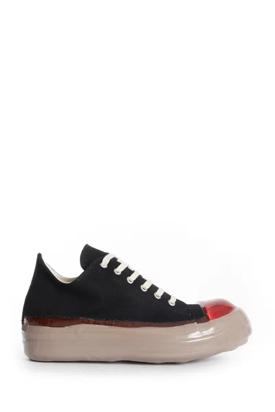 Rick Owens Drkshdw Concordians Low Sneaks In Black