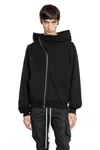 Rick Owens Drkshdw Concordians Mountain Hoodie In Black