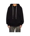 Rick Owens Drkshdw Concordians Oversized Hooded Sweatshirt In Black