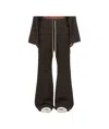 Rick Owens Drkshdw Concordians Pusher Sweatpants In Green