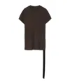 Rick Owens Drkshdw Concordians Small Level T T-shirt In Brown