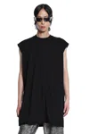 Rick Owens Drkshdw Concordians Tarp T In Black