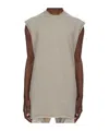 Rick Owens Drkshdw Concordians Tarp Tank Top In Gray
