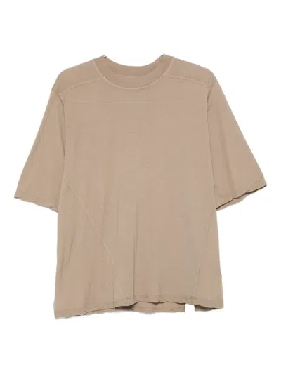 Rick Owens Drkshdw Concordians Walrus T T-shirt In Brown