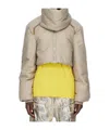 Rick Owens Drkshdw Long-sleeved Cotton Jacket In Neutral