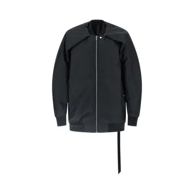 Pre-owned Rick Owens Drkshdw Convertible Jumbo Peter Flight 09 'black' | Men's Size L