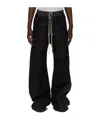 Rick Owens Drkshdw Corduroy Casual Pants In Black