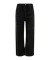 Rick Owens Drkshdw Corduroy Jeans In Black