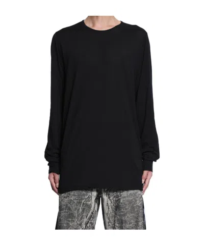 RICK OWENS DRKSHDW COTTON CREW-NECK LONG-SLEEVES T-SHIRT