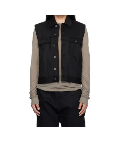 Rick Owens Drkshdw Cotton Gilet
