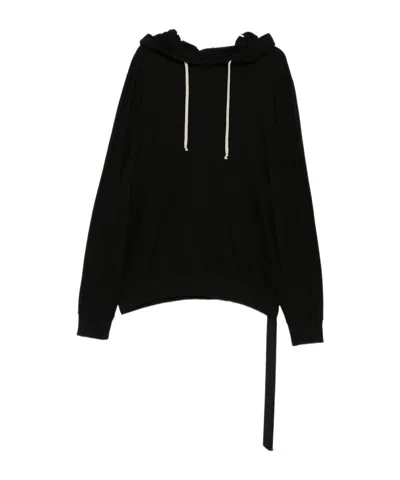 Rick Owens Drkshdw Cotton Hoodie In Black